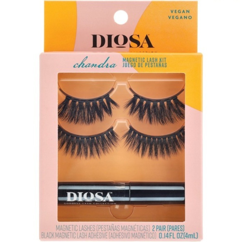 Diosa Magnetic Lashes Chandra Goddess Lash Kit Reusable Dramatic New In Box